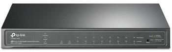 TP-Link T1500G-10PS PoE Switch, 8x GLAN, 2x SFP, 53W
