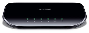 TP-LINK TL-SG1005D GBit switch, 5x 10/100/1000Mbps