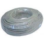 UTP kabel OPTIX (drát) Cat.6 PVC (Eca) šedý,  bal.80m
