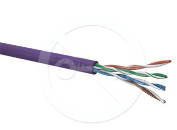 UTP kabel SOLARIX (drát) Cat5e LSOH bal.1000m/cívka