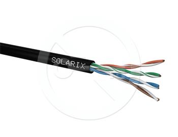 UTP kabel SOLARIX venkovní Cat5e PE 305m/box