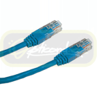 UTP patch cord OPTIX Cat5e, 0,5m, modrý