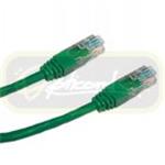UTP patch cord OPTIX Cat5e,  15m zelený