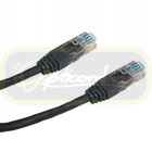 UTP patch cord OPTIX Cat5e, 1m černý