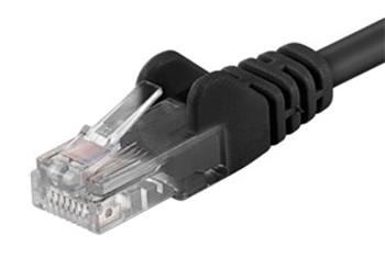 UTP patch cord OPTIX Cat6, 10m černý