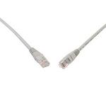 UTP patch cord SOLARIX Cat5e, 10m, šedý, non snag proof