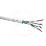UTP SOLARIX kabel (lanko) Cat5e PVC šedý, bal.305m