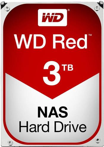 WD HDD 3TB WD30EFAX Red 256MB SATAIII 5400rpm